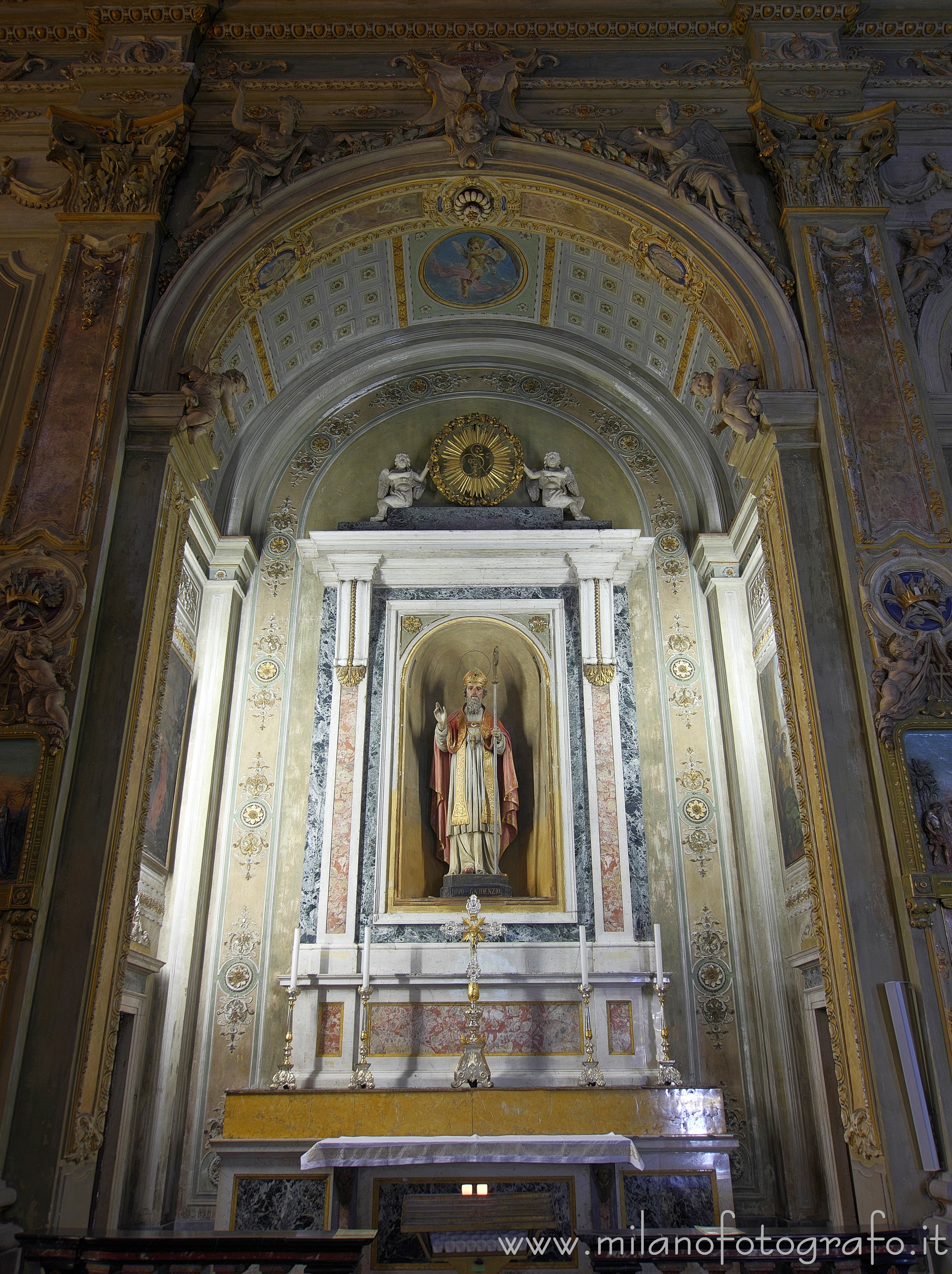 Fagnano Olona (Varese, Italy) - Chapel of St. Clement in the Church of San Gaudenzio - Full resolution picture